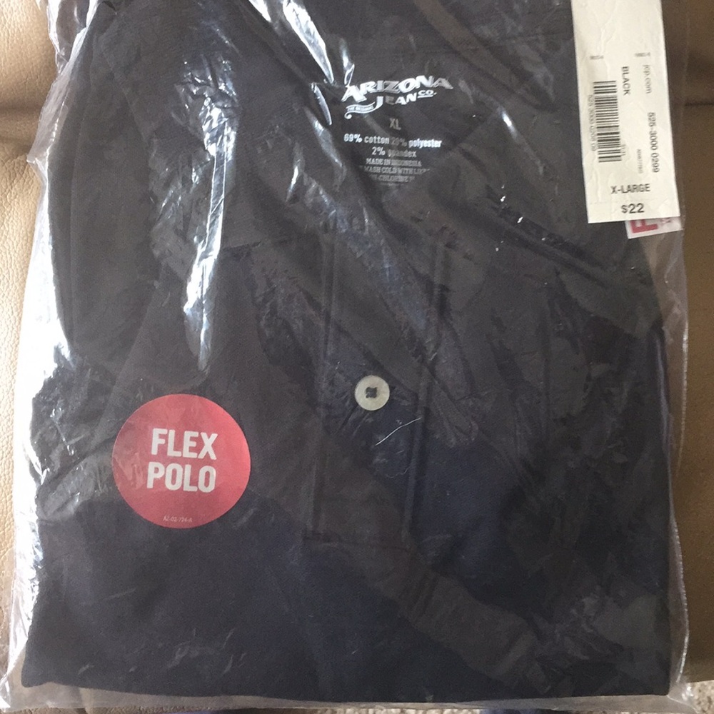 Men’s XL flex polo